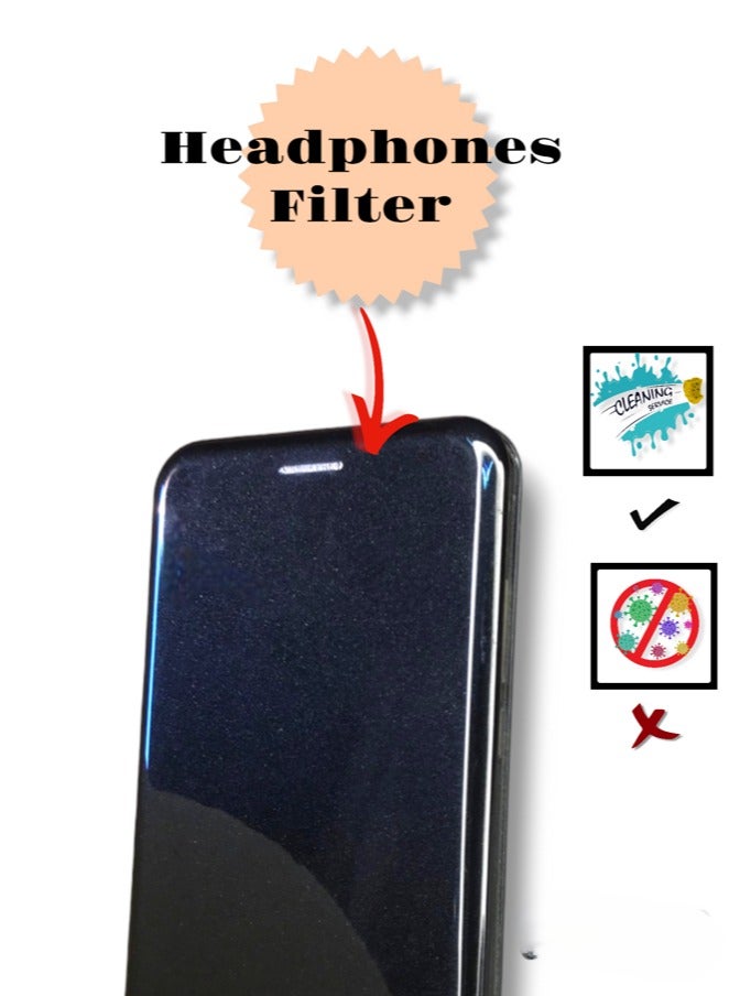 For Huawei Y7 / Y7 Prime (2019) Glossy Plastic Ceramic Magnetic Flip Cover, Headphones Filter and Card Slot Compatible With Huawei Y7 / Y7 Prime (2019) (6.26') (Black)  - Image 4