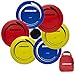 GOOSO Disc Golf Set Driver MidRange and Putter Discs with Disc Golf Bag for Outdoor and Backyard Comfortable Plastic 6 Pack - Image 3