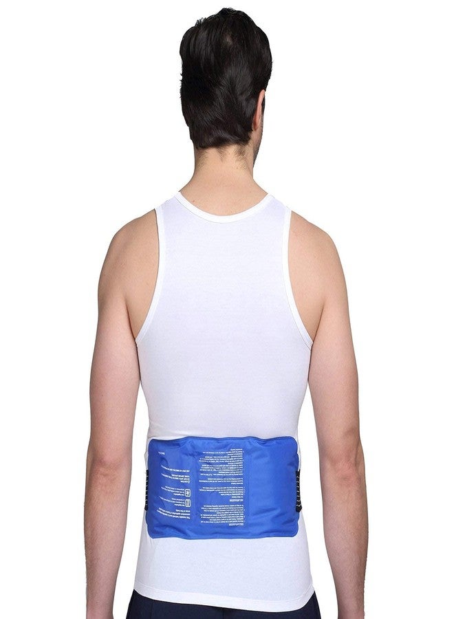 AMIRATE Reusable Hot and Cold Gel Ice Pack with Adjustable Strap | Flexible Therapy Pack for Shoulder Knee Ankle and Everyday Comfort Use - Image 4