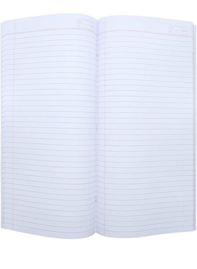 DASNATH-A4 Long Size Ruled Notebook, 29.7 x 21 cm, 400 Pages, Pack of 3 With +(FREE 5 Ball pen) - Image 2