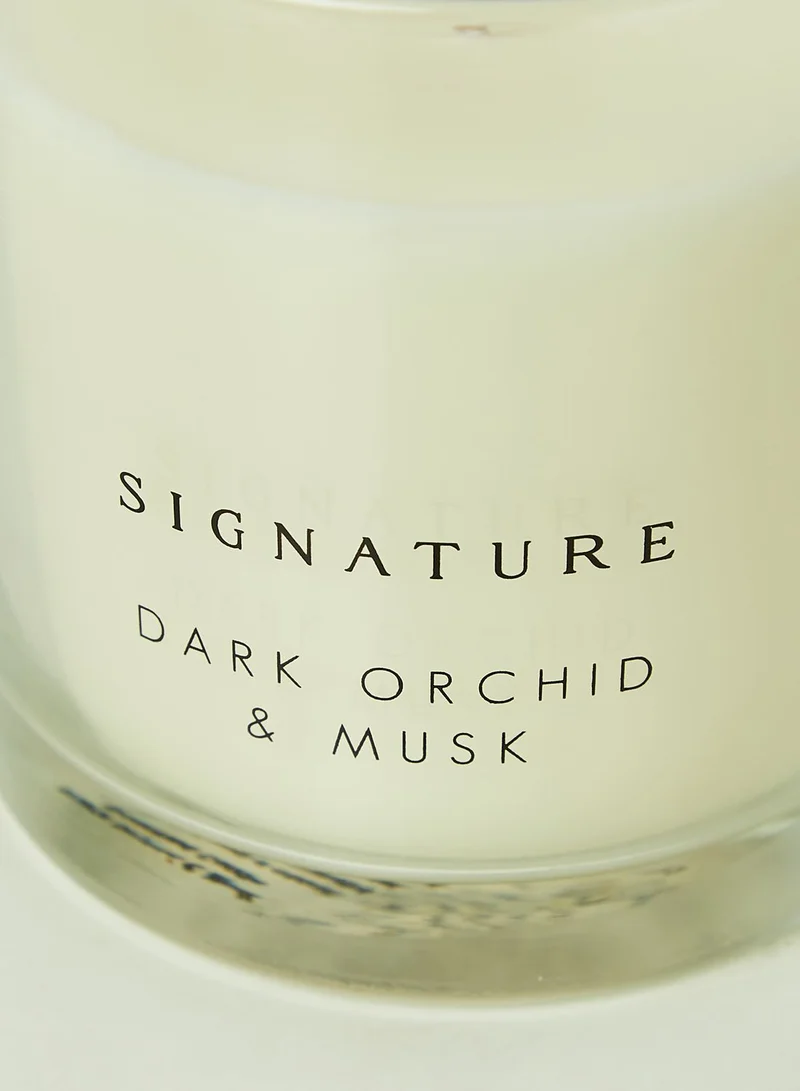 Marks & Spencer Dark Orchid & Musk Boxed Candle