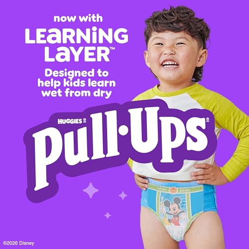 Pull-Ups Boys' Potty Training Pants, Size 6T-7T Training Underwear (55-75 lbs), 42 Count - Image 4