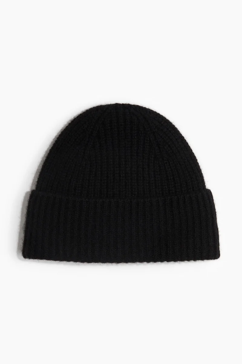 H&M Rib-Knit Cashmere Hat