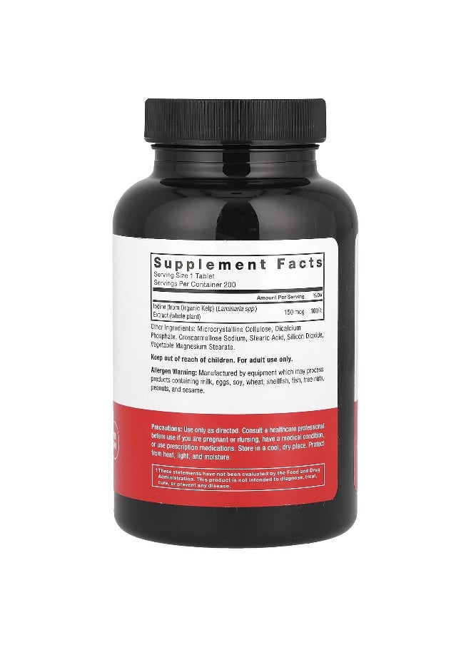Force Factor Force Factor, Kelp, 150 mcg, 200 Tablets  - Image 2