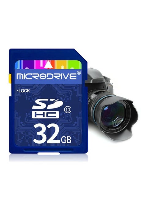 Microdrive 32GB High Speed Class 10 SD Memory Card for All Digital Devices with SD Card Slot