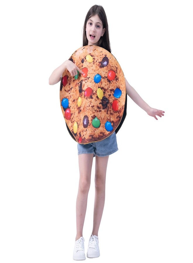 DSplay Unisex Kids Cookies Costume Pizza Food Tunic for Halloween - Image 1