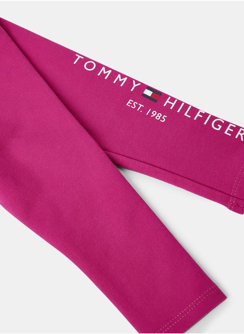 TOMMY HILFIGER - Girls Essential Leggings Set - Image 1