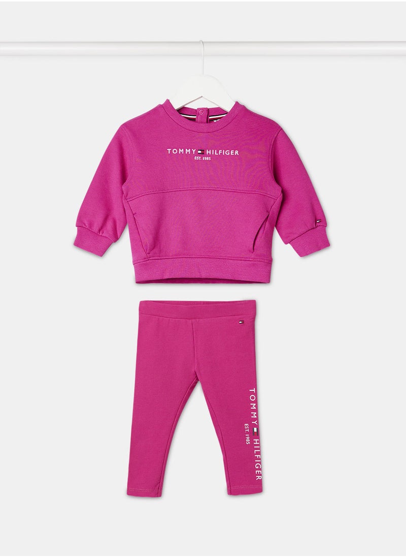 TOMMY HILFIGER - Girls Essential Leggings Set - Image 1