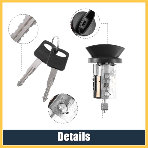REPAIROCK Ignition Switch Lock Cylinder with Key 1F2009012B 1L3Z11582A Replace for Ford F-150 1996-2004 for Ford F-250 1996-2007 Auto Replacement Parts - Image 5