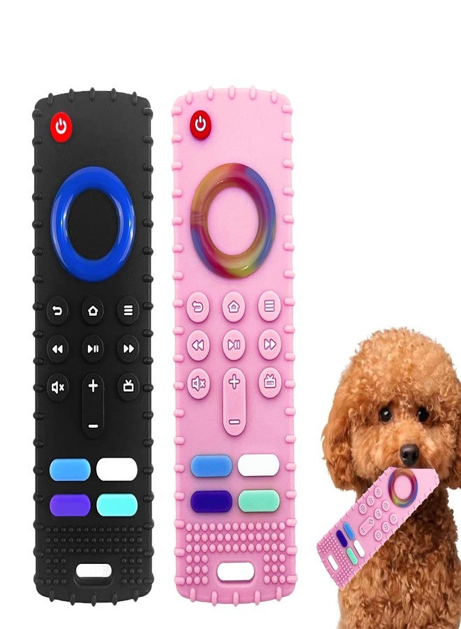 Intatikoo Puppy Toys for Teething, Remote Control Teether for Small Dogs,Puppy Teething Toy for Boredom & Stimulation,BPA-Free - Image 1