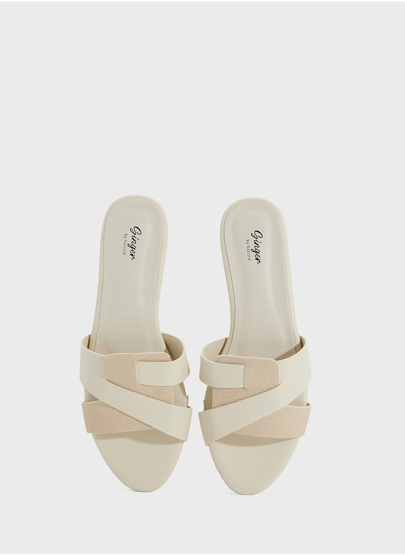 Ginger Crossover Strap Sandal  - Image 4