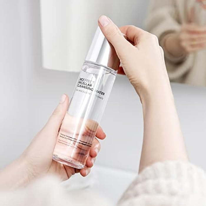 Bioeffect Micellar Cleansing Water, Make-up Remover and Hydrating Facial Cleanser of Icelandic Geo-Thermal Mineral Lava Water & Plant-Based Humectants, Fragrance-Free Luxury Face Wash - Image 2