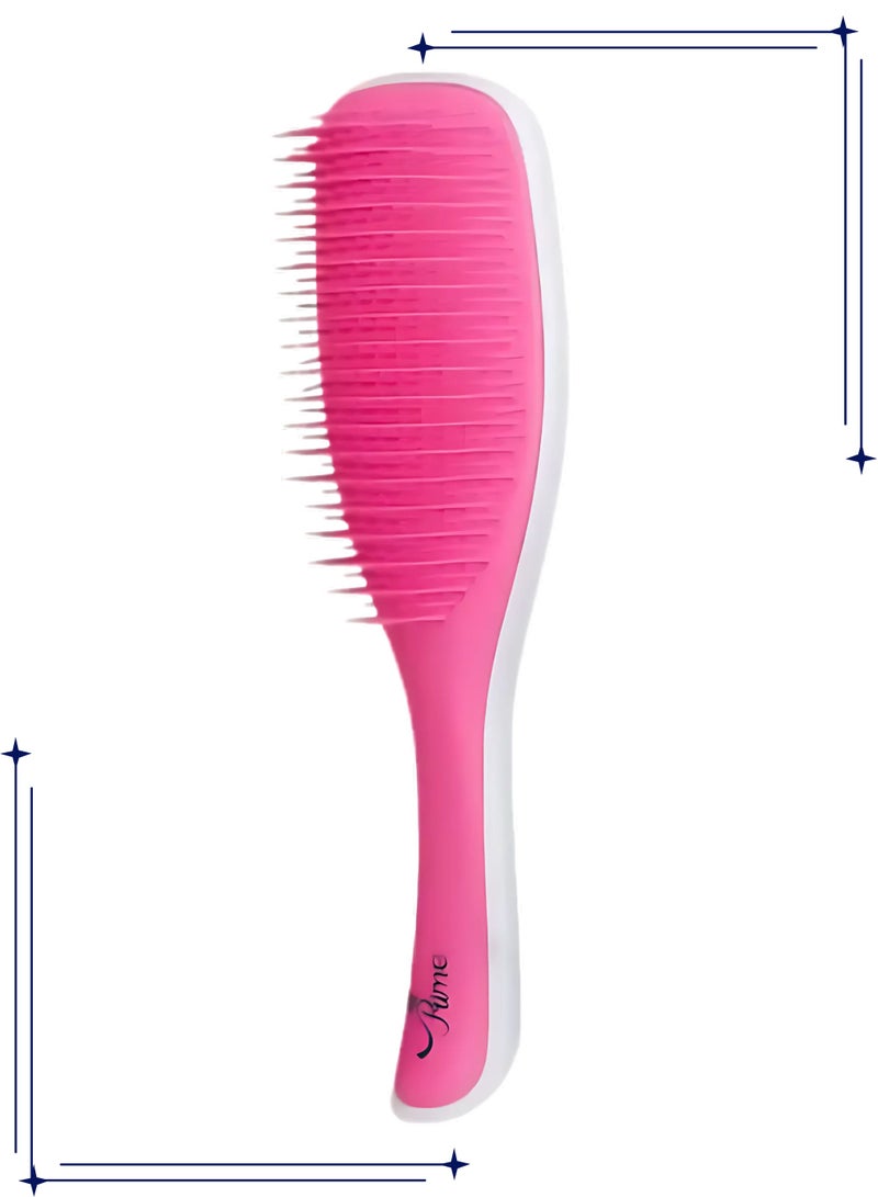 فرشاة شعر مبللة لفك تشابك الشعر، فرشاة لتصفيف الشعر وتمليسه للنساء والرجال - Image 1