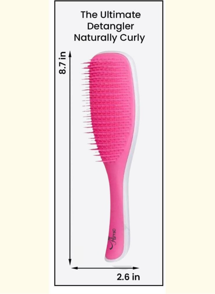 فرشاة شعر مبللة لفك تشابك الشعر، فرشاة لتصفيف الشعر وتمليسه للنساء والرجال - Image 4