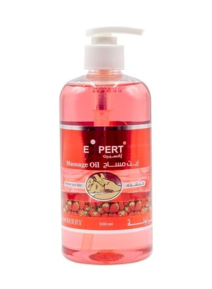 Expert strawberry Body Massage Oil 500ml