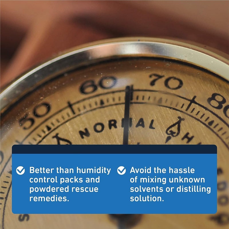 Essential Values Cigar Humidor Solution (2 Pack) 16oz Propylene Glycol Solution (PG Solution) For Humidifiers. Humidor Accessories and Supplies - Image 3