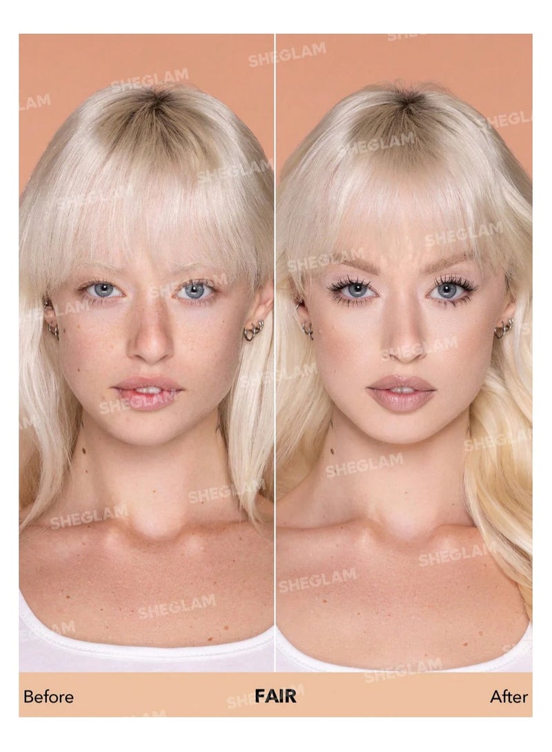 SHEGLAM Complexion Pro Long Lasting Breathable Matte Foundation Fair - Image 2