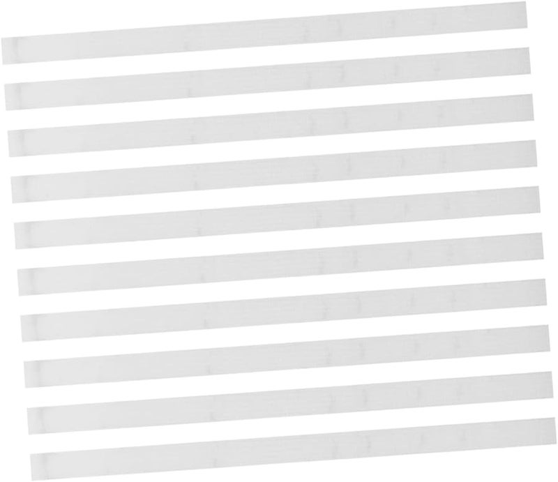 GANAZONO 10pcs Book Repair Tape 29x1.5cm Flexible Thermal Glue Strips for Binding Books Magazines Documents - Image 2