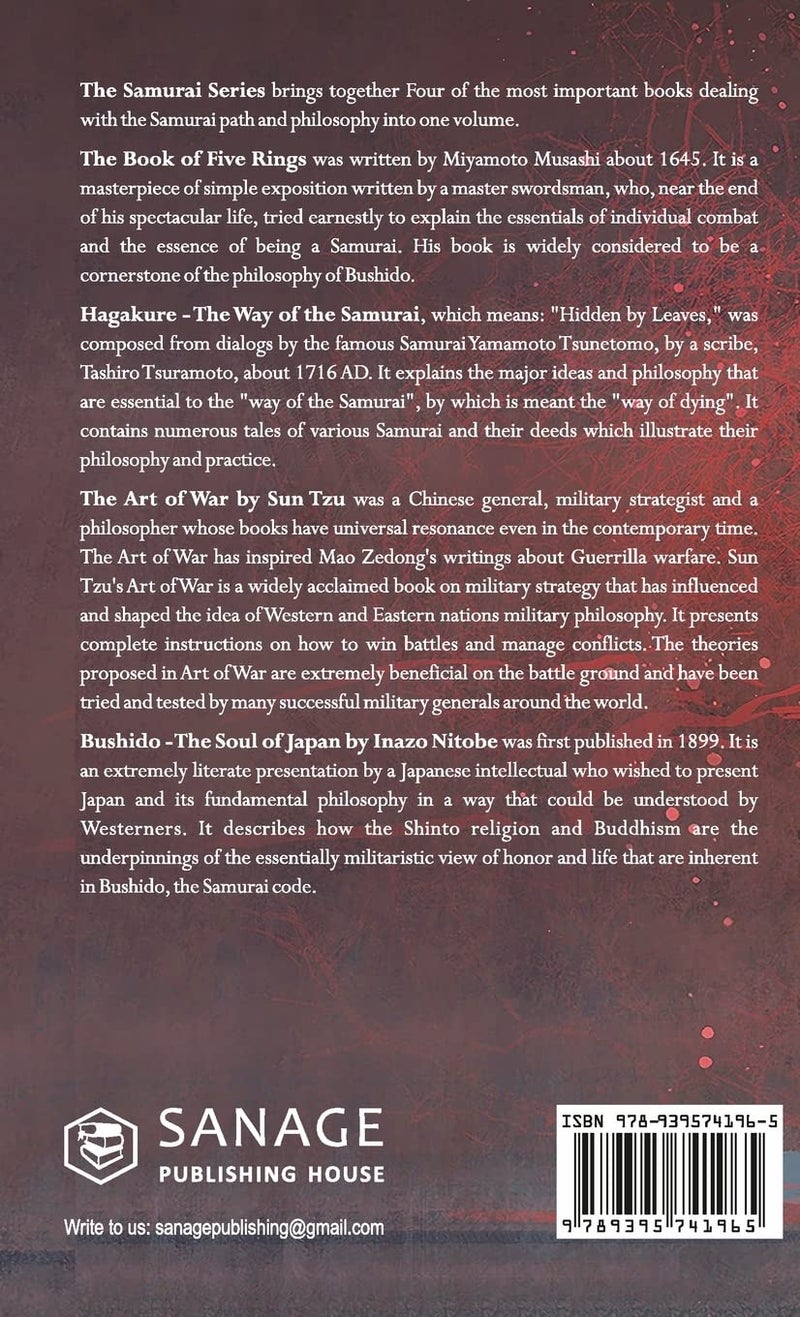 The Samurai Series: The Book of Five Rings, Hagakure: The Way of the Samurai, The Art of War & Bushido: The Soul of Japan  - Image 2