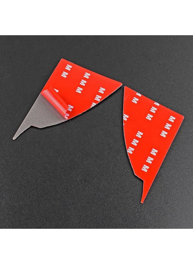 AIRSPEED Carbon Fiber Car Dashboard Speedometer Frame Sticker Interior Trim Compatible with Toyota Tacoma 2016-2021 Accessories (Black) - Image 3