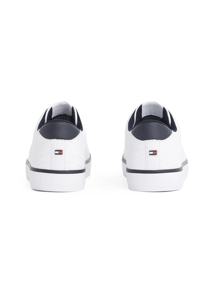تومي هيلفيغر Essential Leather Platform Trainers