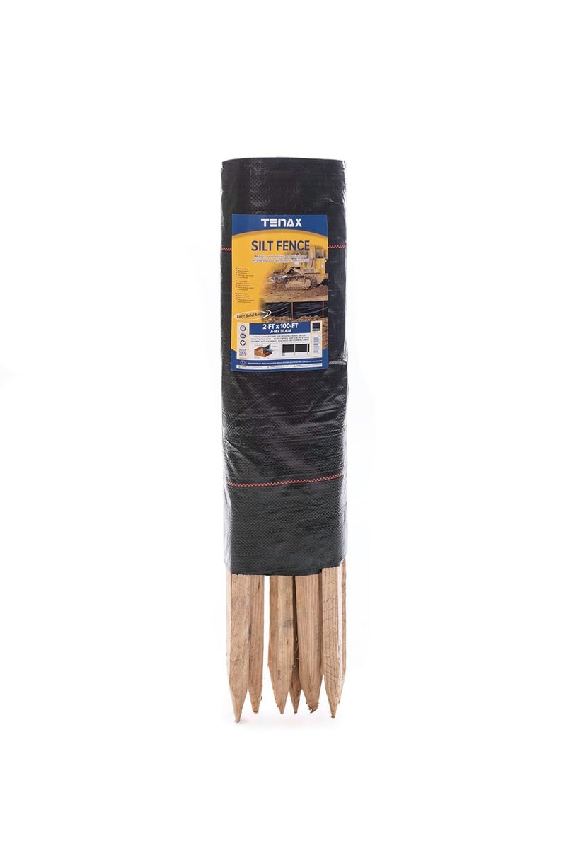 Tenax Silt Fence 2 ft H x 100 ft L  - Image 1
