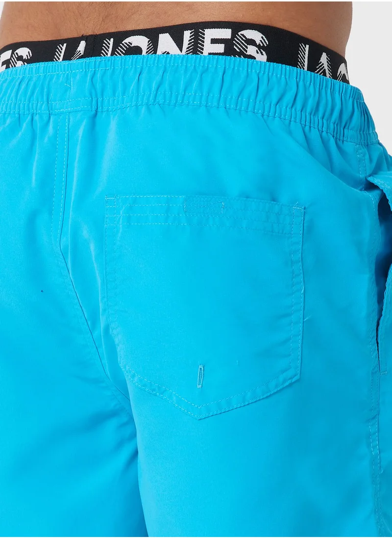JACK & JONES Logo Drawstring Shorts