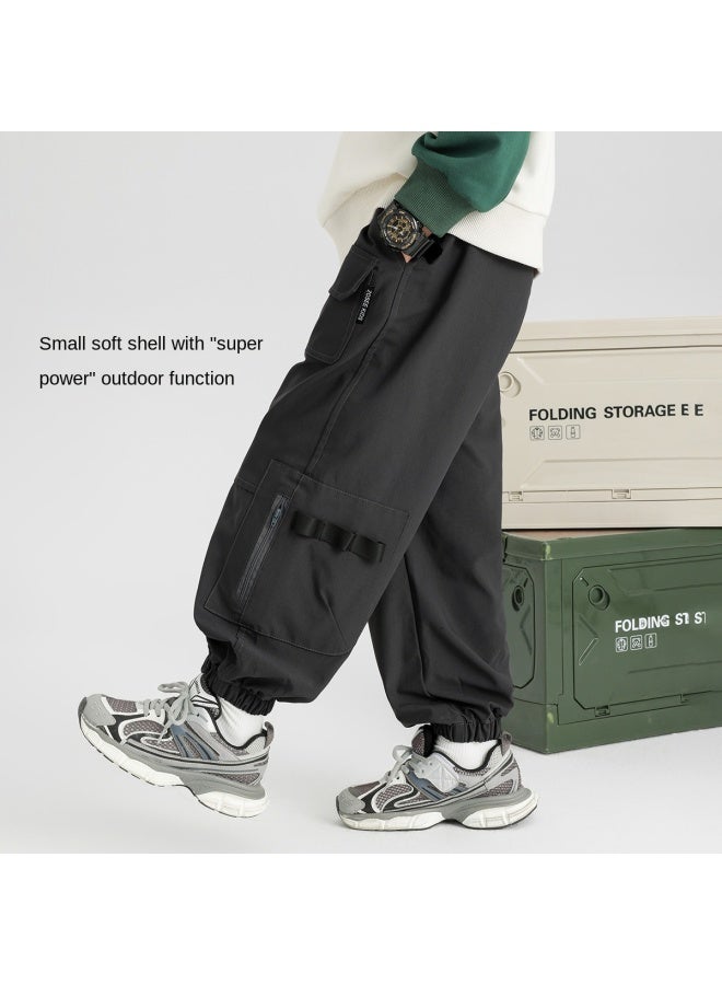Zuoxi Boys' Cargo Pants - Spring/autumn Kids' Outdoor Waterproof Durable Casual Trousers For Toddler To Big Boys - Image 5