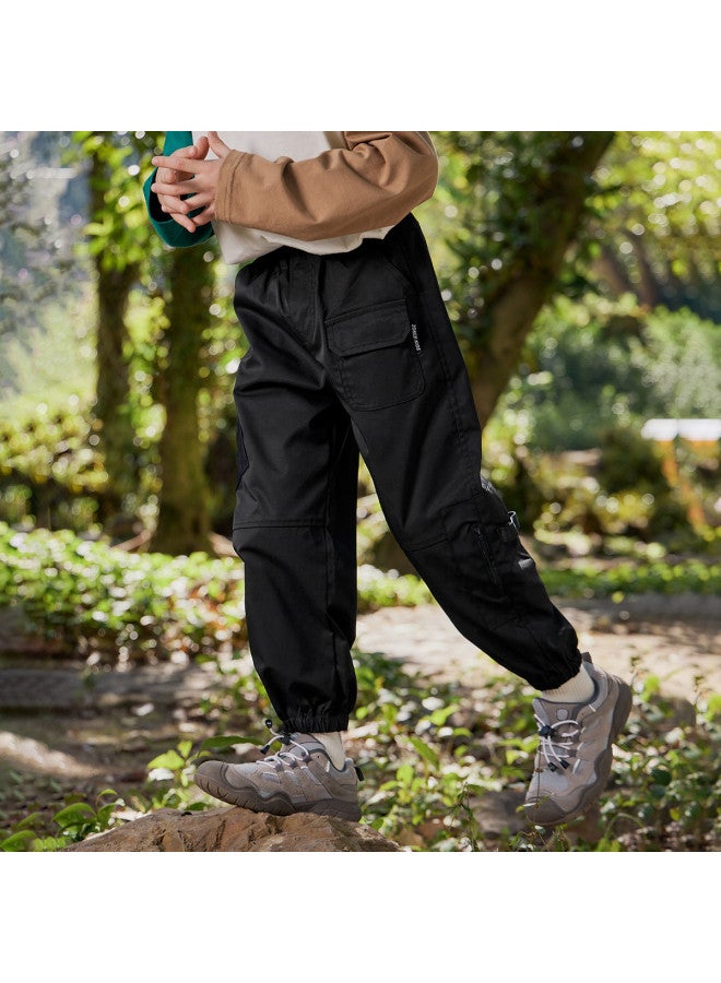 Zuoxi Boys' Cargo Pants - Spring/autumn Kids' Outdoor Waterproof Durable Casual Trousers For Toddler To Big Boys - Image 4