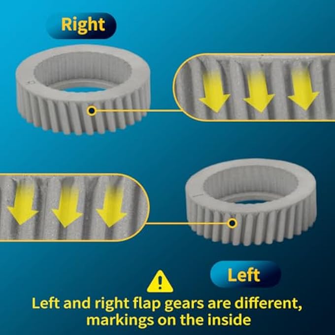 rayihni Aluminium Convertible Flapper Gear Flipper Gear Upgrade For Infiniti G37 Q60 2012-2015 Right & Left - Image 3
