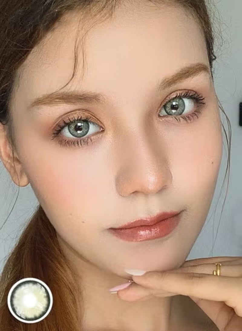 Freshlady Colored Contact Lenses Secrecy Sands 14.00mm Yearly Disposable for Daily Wear - Image 4