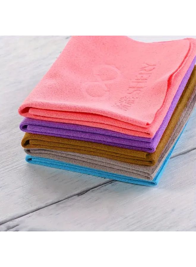 10pcs Multicolor Suede Microfiber Cleaning Cloths For Glasses Phones Cameras Screens - Image 4