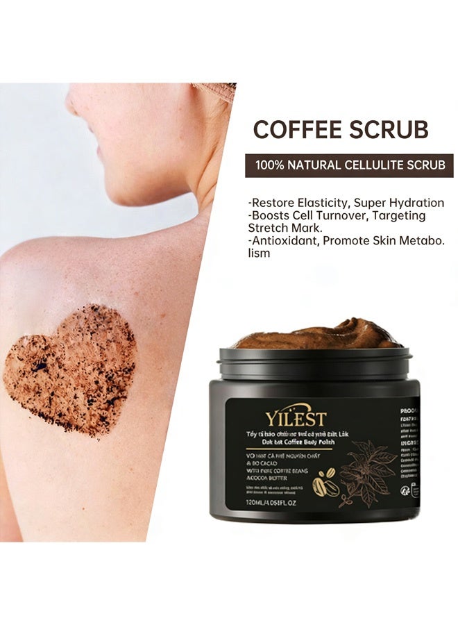 YILEST Coffee Body Polish 120ML - Image 2