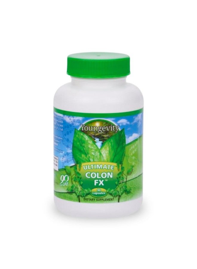 Youngevity Ultimate Colon FX™ - Proprietary Herbal Blend for Natural Colon Cleansing and Digestive Health Support - 90 Capsules (Pack of 1) - Image 1
