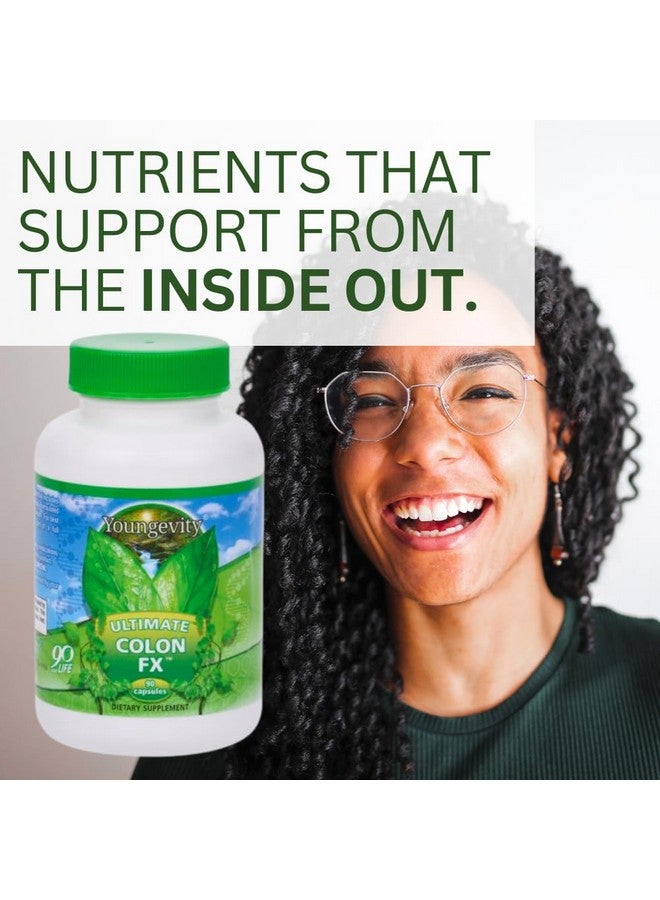 Youngevity Ultimate Colon FX™ - Proprietary Herbal Blend for Natural Colon Cleansing and Digestive Health Support - 90 Capsules (Pack of 1) - Image 5