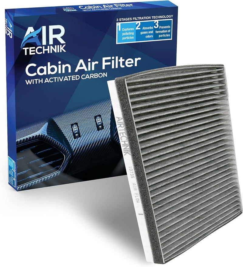AirTechnik CF10735 Cabin Air Filter with Activated Carbon for Genesis and Hyundai Models - Image 1