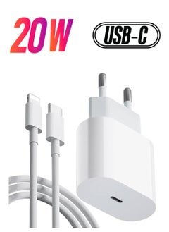 iPhone Charger Fast PD20W USB C Wall Charger Fast Charging Type-C USB Charger Plug Universal Travel Adapter Type C Wall Plug Compatible for iPad Pro,iPad mini, iPhone 13 Pro/13 Pro Max