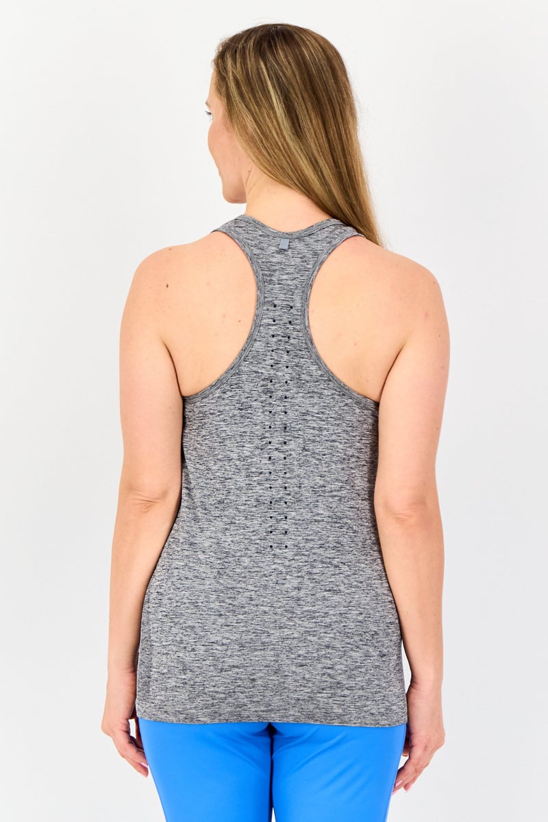 Nike Women Sportswear Fit Sleeveless Training Tank Top, Grey - Image 4