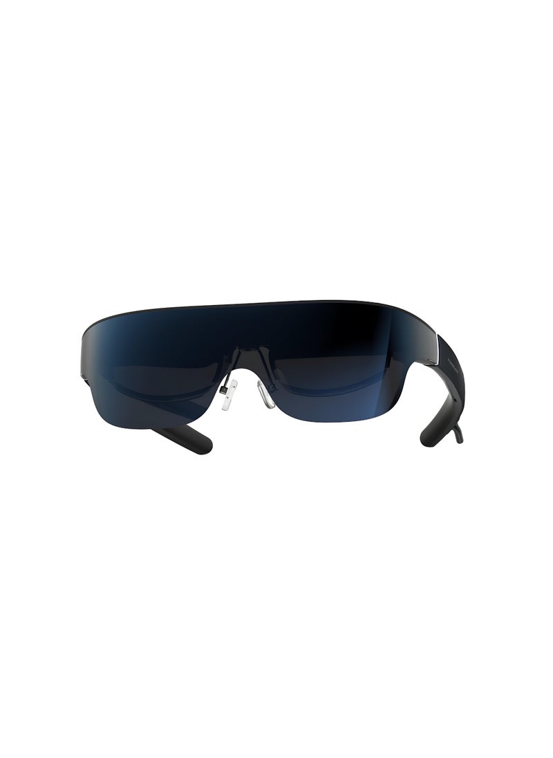 AR Movie Glass 1080P Full HD / Immerse In Augmented Reality 2/3D Ultra  / Accelerometers, Gyroscopes, Magnetometers Sensor / 24 Bit-Color / Type-C Connector / Smart Glasses / AR Glasses / 41° Field of View - Blue