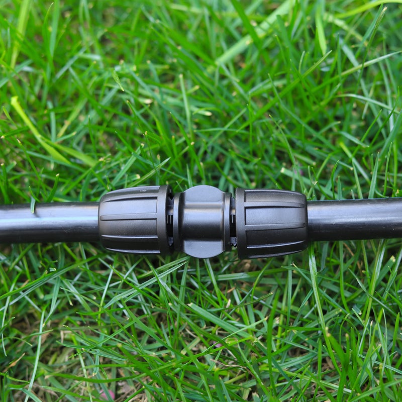 FOGWOWO 10 Pack 1/2 Inch Drip Irrigation Coupling Connectors (1/2" ID x 0.65" OD) - 1/2'' Drip Line Anti-Drop Barbed Locked Straight Connectors for 1/2 Inch Drip Tubing Garden Irrigation System - Image 5