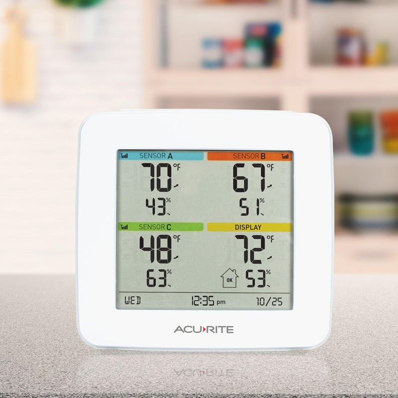 Acurite 01096M Temperature & Humidity Station with 3 Indoor/Outdoor Sensors - Image 4