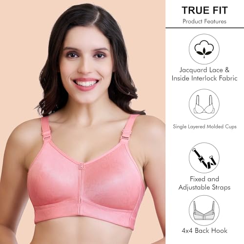 TRYLO TRUEFIT-BRA-36-ROSEGOLD-C-CUP - Image 5