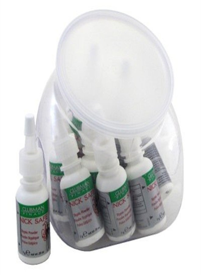 Clubman Nick Safe Styptic Powder (12 Pieces) Tub