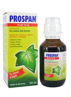 PROSPAN Cough Syrup 100 Ml Ivy Leaves Dry Extract 