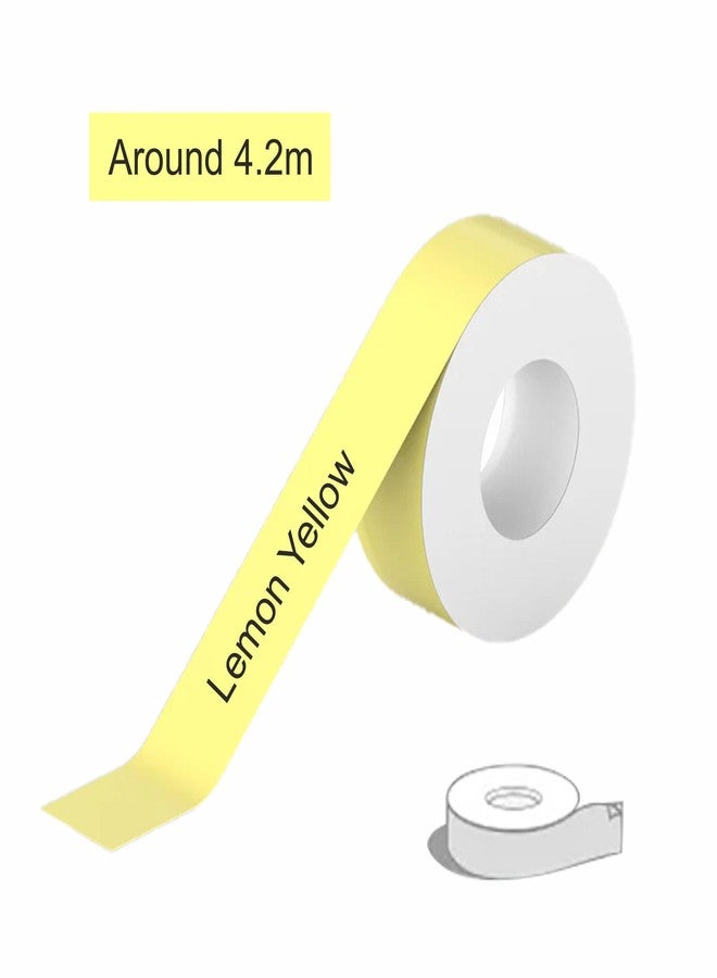 PeriPeri PeriPage Full Sticky L1 Label Tape 1-Roll/Box (Self-Adhesive) for PeriPage L1 Plus, P10 (Lemon Yellow) - Image 1