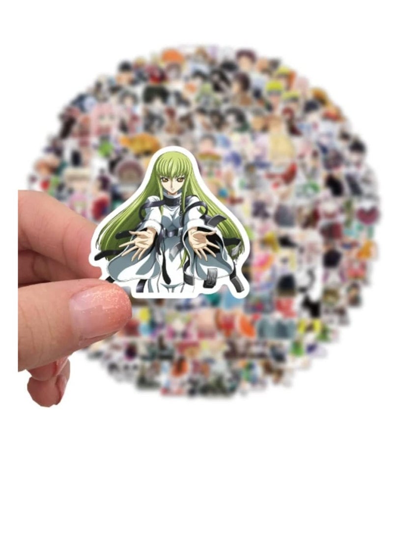 Premify Anime Stickers Mixed Pack | 300PCS Popular Classic Japanese Style for Kids Teens Adults, Themed Set Vinyl Waterproof Cartoon Decals Laptop, Skateboard, Water Bottle, Car - Image 2