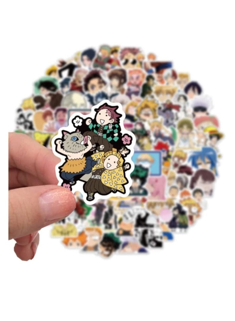 Premify Anime Stickers Mixed Pack | 300PCS Popular Classic Japanese Style for Kids Teens Adults, Themed Set Vinyl Waterproof Cartoon Decals Laptop, Skateboard, Water Bottle, Car - Image 4