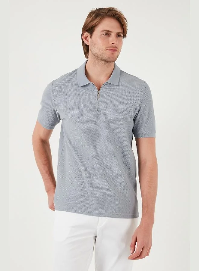 Buratti  Buratti Cotton Regular Fit Half Zipper 3-Pack Polo Collar T-Shirt Men's Polo Collar T-Shirt 5902434S3 for Men | Best Price UAE