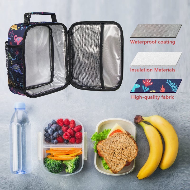 Hap Tim Lunch Box Insulated Lunchbox Mini Lunch Bag Thermal Meal Tote Kit Dinosaur 18654DS - Image 3