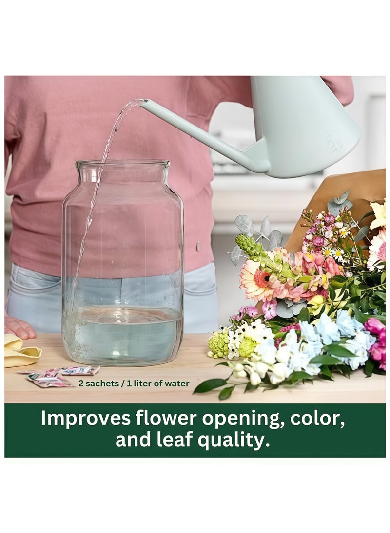 Miracle Liquid Flower Nutrition Liquid Flower Fresh-keeping Agent, Concentrated Essence Formula, Lasting Fresh-keeping (10 packs, 10ml each) - Image 4